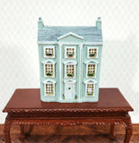 1:144 Scale Dollhouse Resin Miniature The Classical Dolls House Blue/Green - Miniature Crush