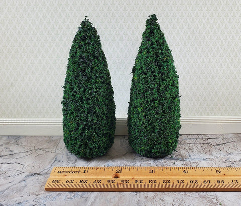 2 Model Scenery Shrubs Trees Bushes Green Dollhouses Scale Models Model