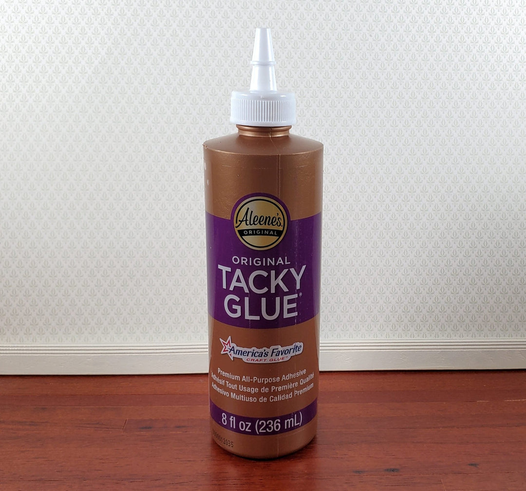 Aleene's Original Tacky Glue 4 fl oz, Premium All-Purpose Adhesive, White,  Dries Clear