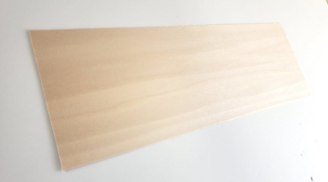 Basswood Sheet Plank Thin 1/32 x 4 x 12 long Veneer Woodworking Laser -  Miniature Crush