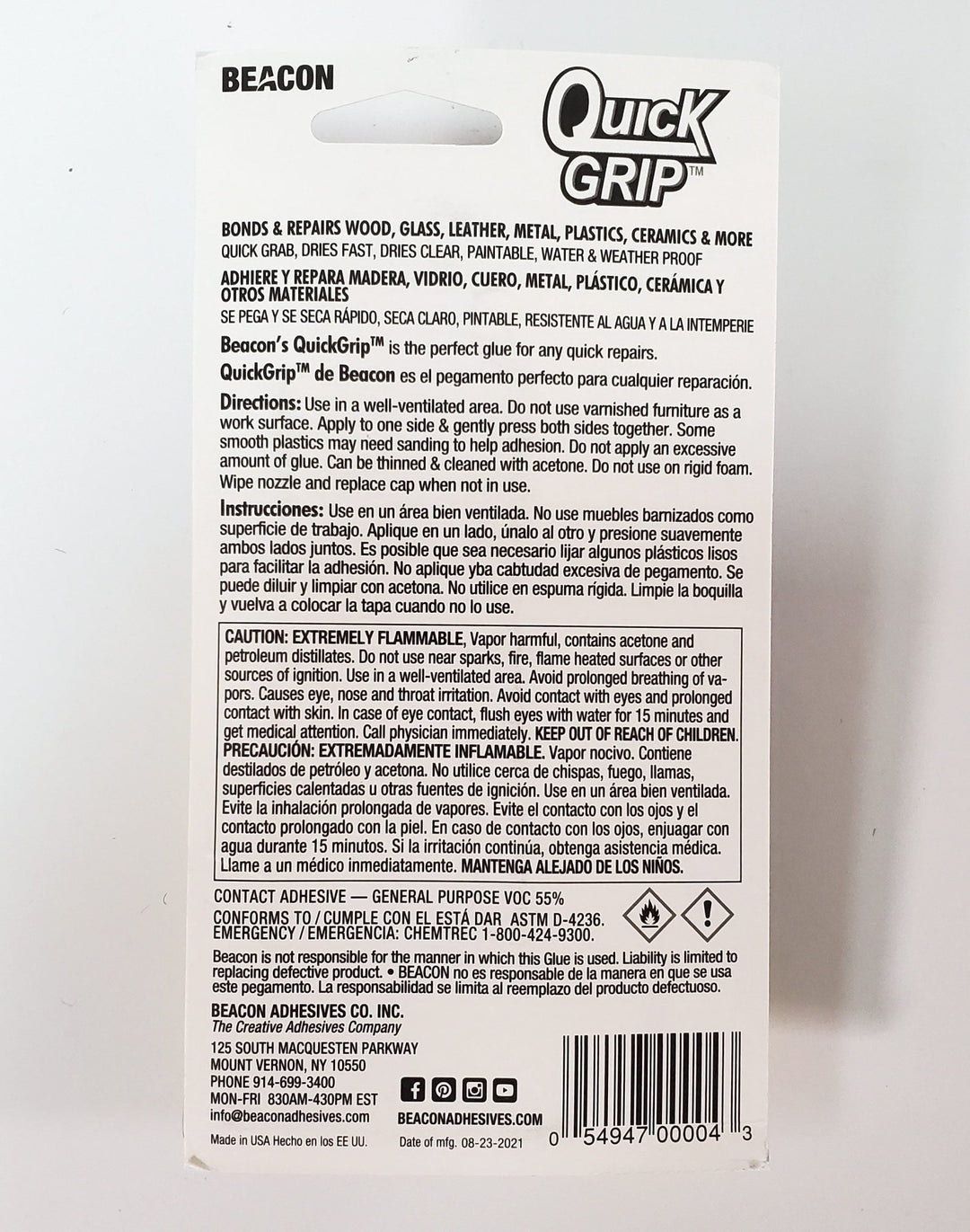 Quick Grip - Beacon Adhesives