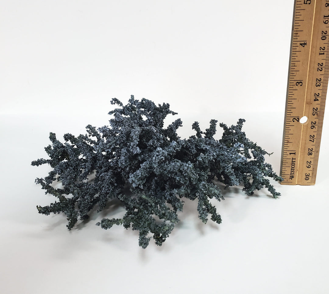 Ground Cover Juniper Bush Shrub Blue Green Model RR Dioramas Dollhouses Garden Scenery