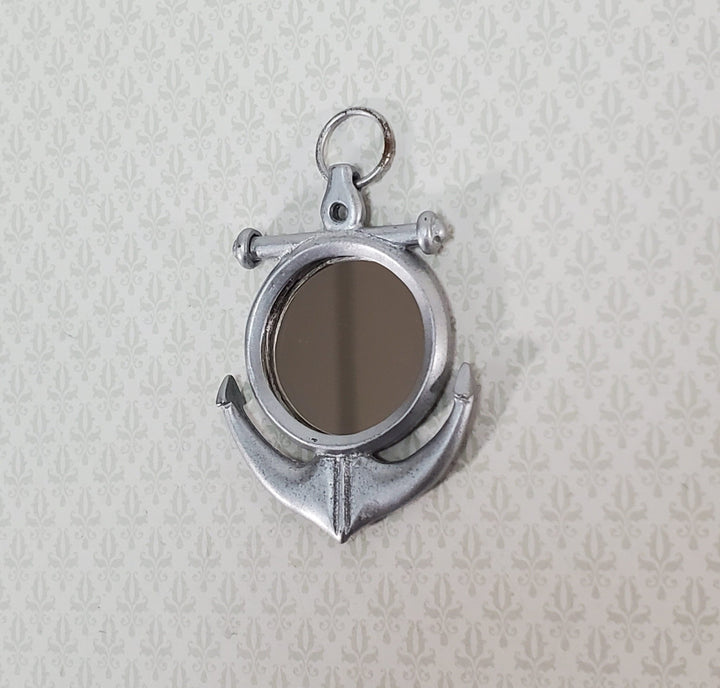 Dollhouse Anchor Mirror Wall Decoration 1:12 Scale Miniature Lighthouse Decor - Miniature Crush