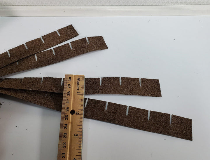 Dollhouse Asphalt Shingles Brown Square 1:12 Scale Miniatures #4004 144-157 Sq Inches - Miniature Crush