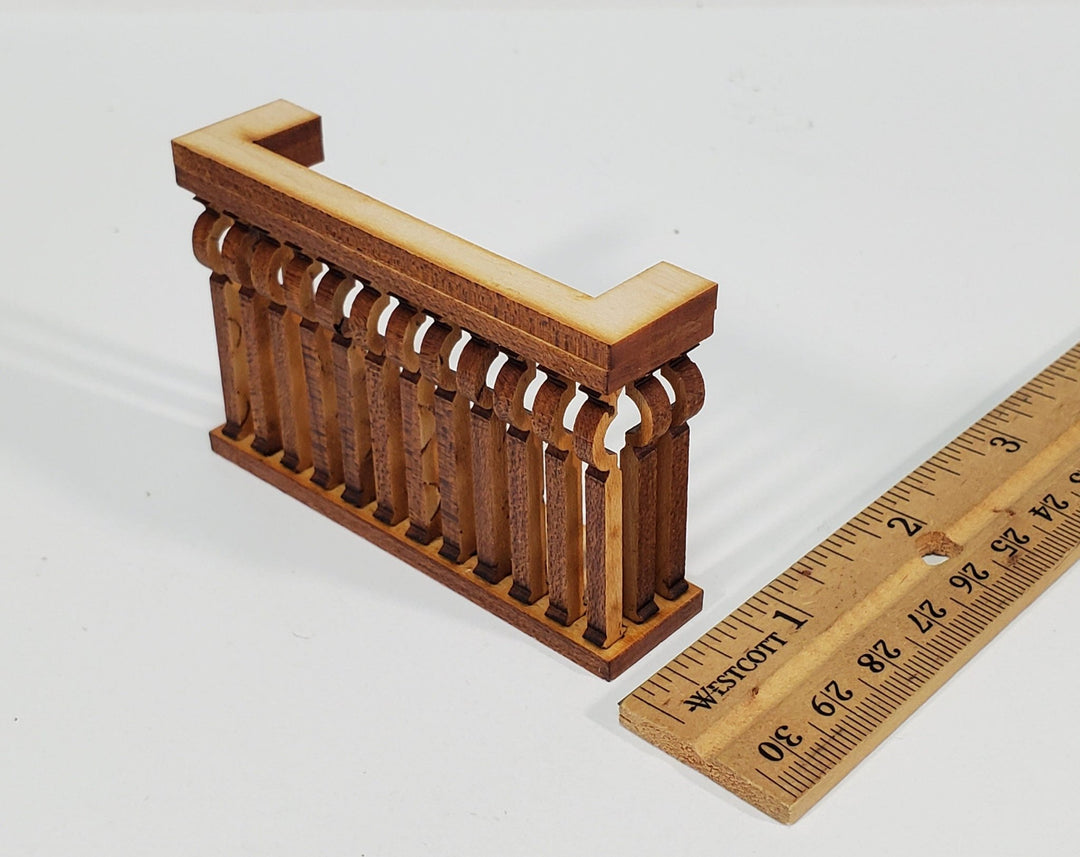 Dollhouse Balcony Gate for Window Square Narrow DIY 1:12 Scale Miniature 3" - Miniature Crush