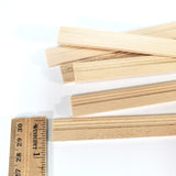 Dollhouse Baseboard Skirting Trim Molding 5/8" wide x 12" long 6 Pieces 1:12 Scale 7018 - Miniature Crush