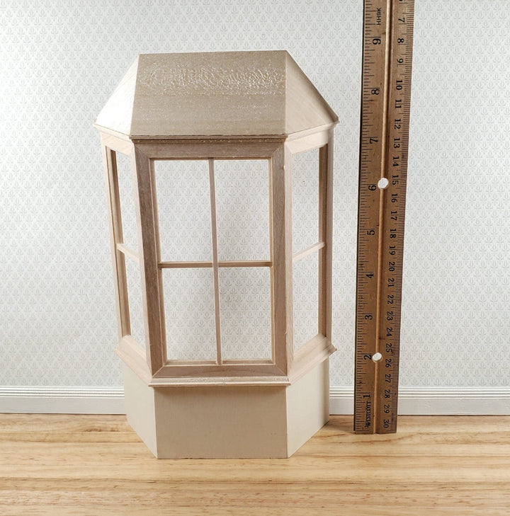 Dollhouse Bay Window Tall 1:12 Scale Miniature Floor to Ceiling DIY - Miniature Crush