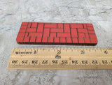 Dollhouse "Brick" Step Exterior for Entryway Door 1:12 Scale Miniature Alessio #551SM - Miniature Crush