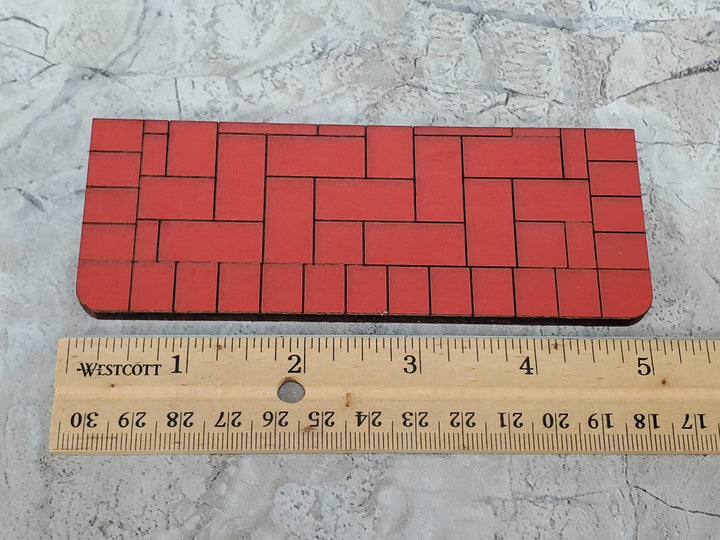 Dollhouse "Brick" Step Exterior Steps 1:12 Scale Miniature Alessio #551LG - Miniature Crush