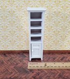 Dollhouse Cabinet for Bathroom Bedroom Kitchen Tall Narrow 1:12 Scale Miniature Furniture - Miniature Crush