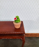 Dollhouse Cactus Flowering Plant Terra Cotta Planter Pot 1:12 Scale Miniature Decor - Miniature Crush