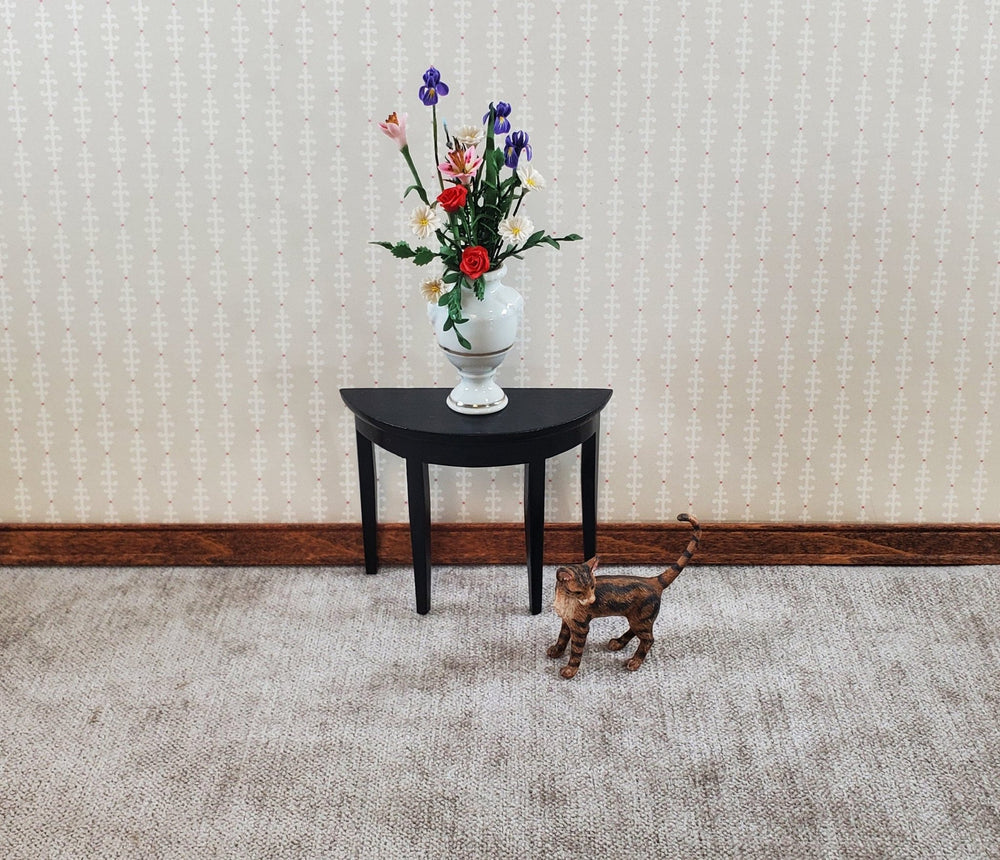 Dollhouse Carpet Gray Modern Plush Fabric 15"x15" 1:12 Scale Miniature - Miniature Crush