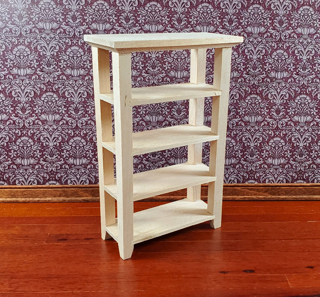 Dollhouse Cellar Rack Pantry Shelves Wood 1:12 Scale Miniature Furniture - Miniature Crush