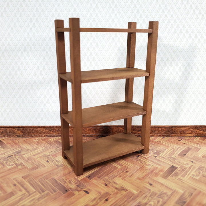 Dollhouse Cellar Rack Shelves Wood 1:12 Scale Miniature Furniture by Reutter - Miniature Crush