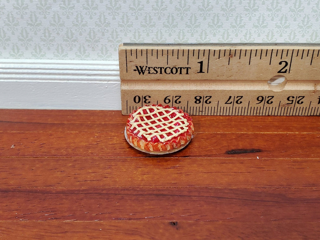 Dollhouse Cherry Pin in Tin 1:12 Scale Miniature Kitchen Food Bakery - Miniature Crush