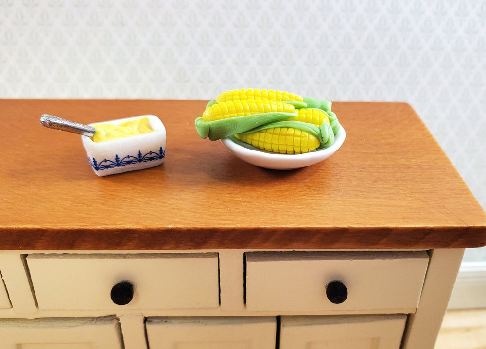 Dollhouse Corn on the Cob 5 Pieces 1:12 Scale Miniatures Food Kitchen - Miniature Crush