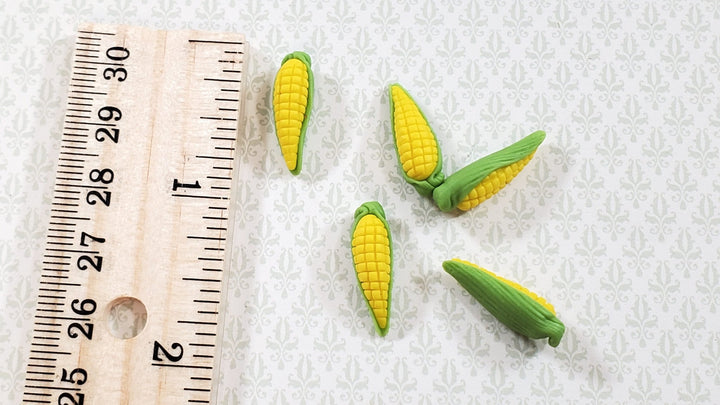 Dollhouse Corn on the Cob 5 Pieces 1:12 Scale Miniatures Food Kitchen - Miniature Crush