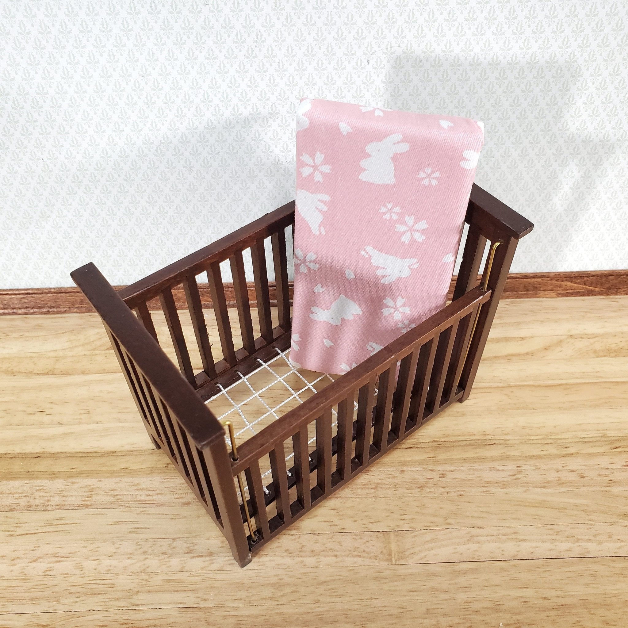 Dark 2024 walnut crib