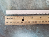 Dollhouse Crown Molding Cornice Trim Custom Victorian 7/16" tall x 18" 1:12 Scale Miniature - Miniature Crush
