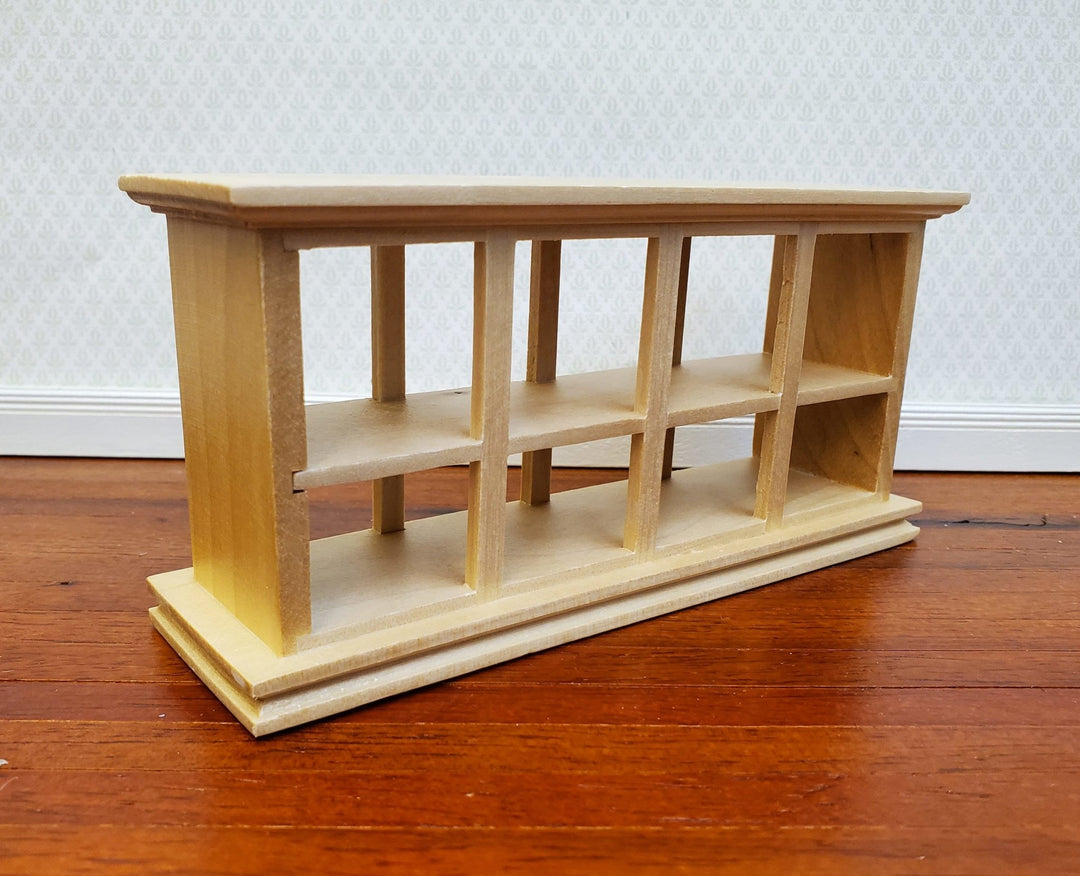 Dollhouse Display Counter for Bakery Store or Shop 1:12 Scale Miniature Furniture Light Pine Finish - Miniature Crush