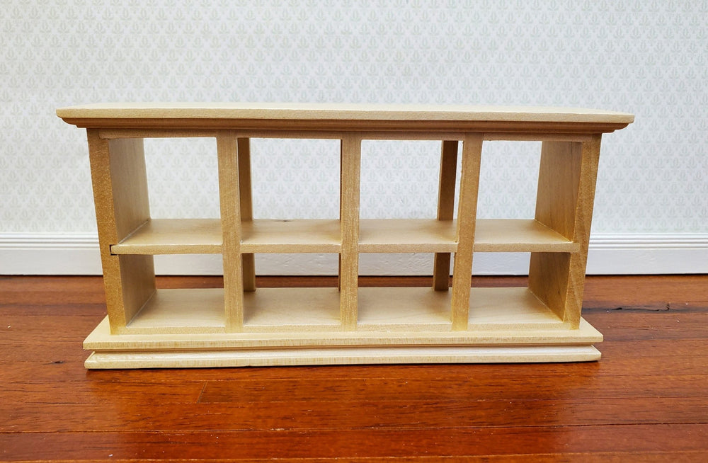 Dollhouse Display Counter for Bakery Store or Shop 1:12 Scale Miniature Furniture Light Pine Finish - Miniature Crush