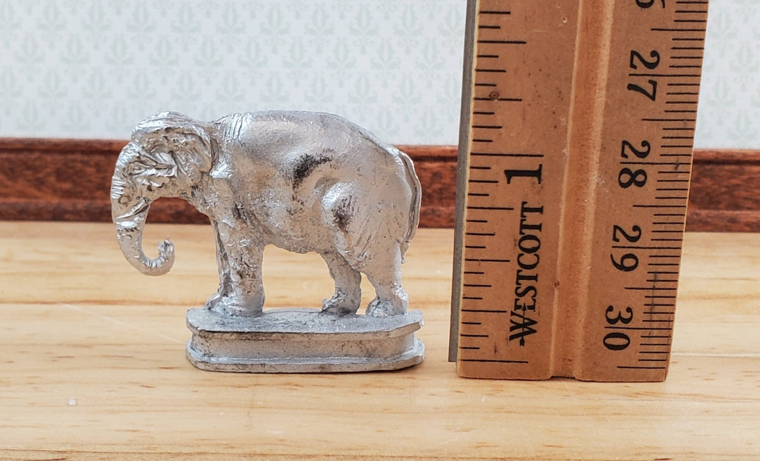 Dollhouse Door Porter Stopper Stop Elephant Cast Metal 1:12 Scale Phoenix Model - Miniature Crush