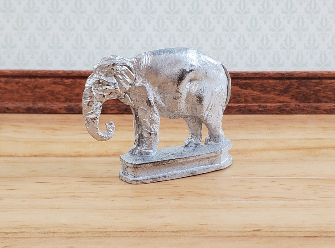 Dollhouse Door Porter Stopper Stop Elephant Cast Metal 1:12 Scale Phoenix Model - Miniature Crush