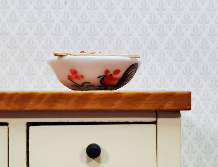 Dollhouse Food Soup Bowl Noodles Seafood LARGE in Decorative Bowl Miniature Kitchen - Miniature Crush