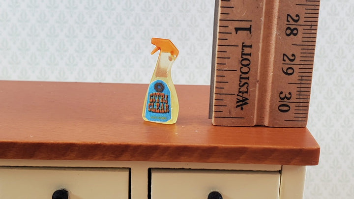 Dollhouse Glass Cleaner Spray Bottle 1:12 Scale Miniature Kitchen Accessory - Miniature Crush