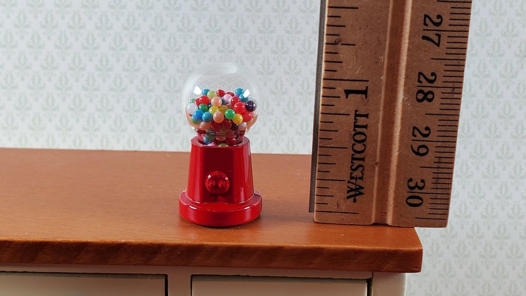 Dollhouse Gumball Machine Dispenser Counter Top Vending 1:12 Scale Miniature - Miniature Crush