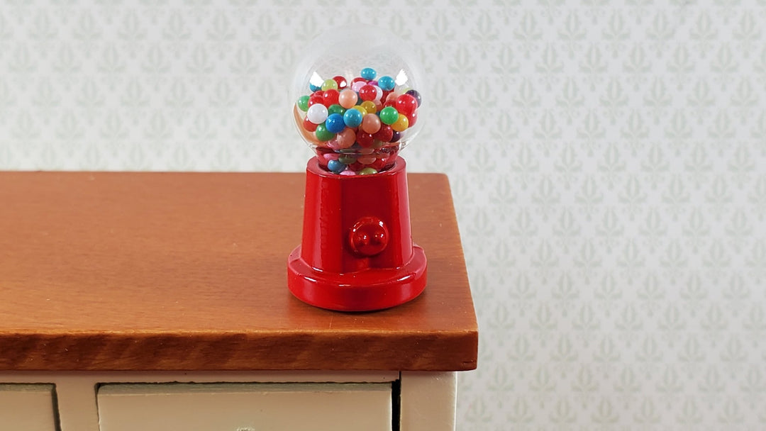 Dollhouse Gumball Machine Dispenser Counter Top Vending 1:12 Scale Miniature - Miniature Crush