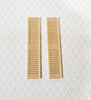 Dollhouse Half Scale 1:24 Shutters Louvered 1 Pair Wood 2 1/2