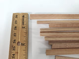 Dollhouse HALF SCALE Crown Cornice Molding Trim 10 Short Pieces 1/4" wide x 6" long 1:24 Scale 77069 - Miniature Crush