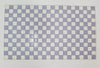 Dollhouse HALF SCALE Wall or Floor Tiles Embossed Light Blue Checked 1:24 Scale World Model
