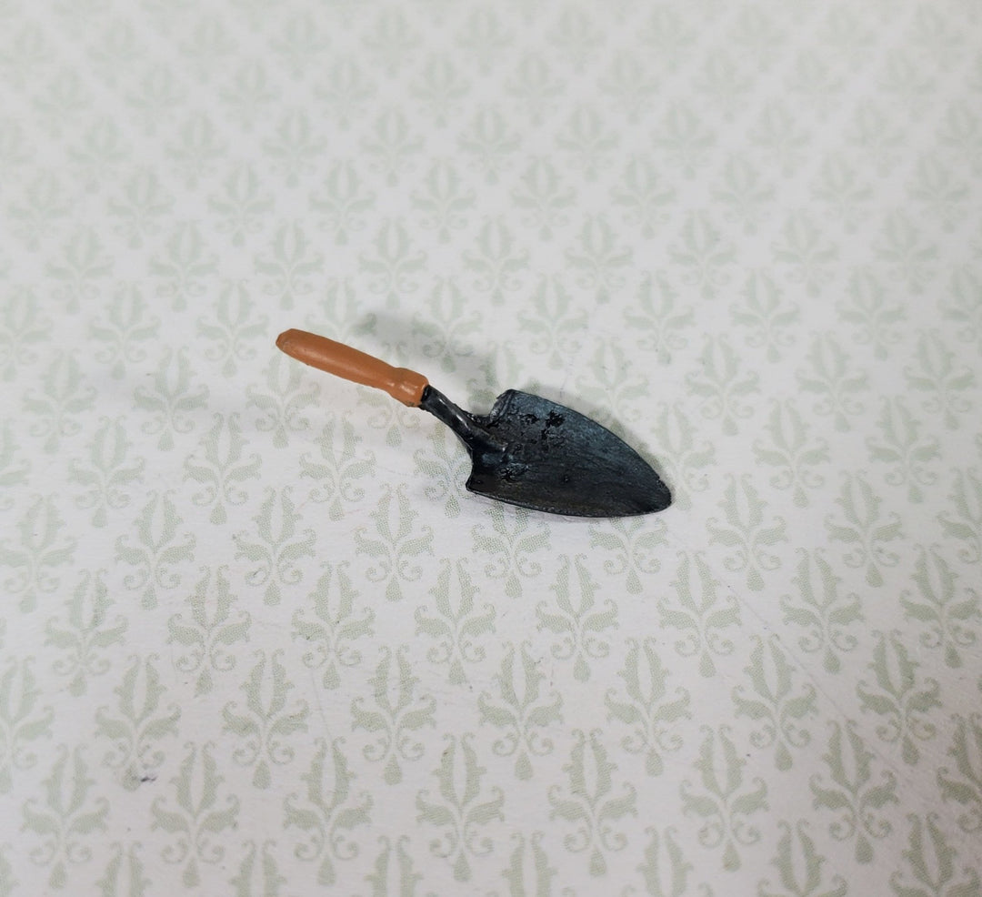 small garden trowel Dollhouse Hand Trowel Metal 1:12 Scale Miniature Garden Tool Small Shovel
