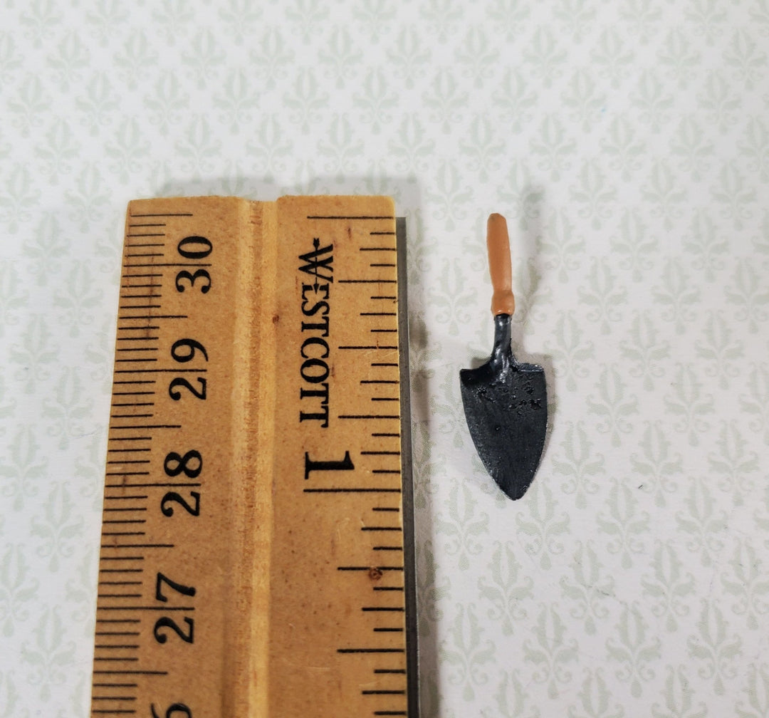 Dollhouse Hand Trowel Metal 1:12 Scale Miniature Garden Tool Small Shovel - Miniature Crush