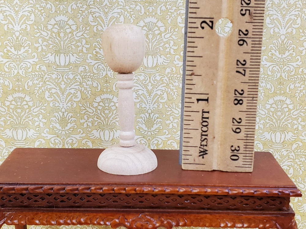 Dollhouse Hat Stand Wood 2" Tall 1:12 Scale Miniature - Miniature Crush