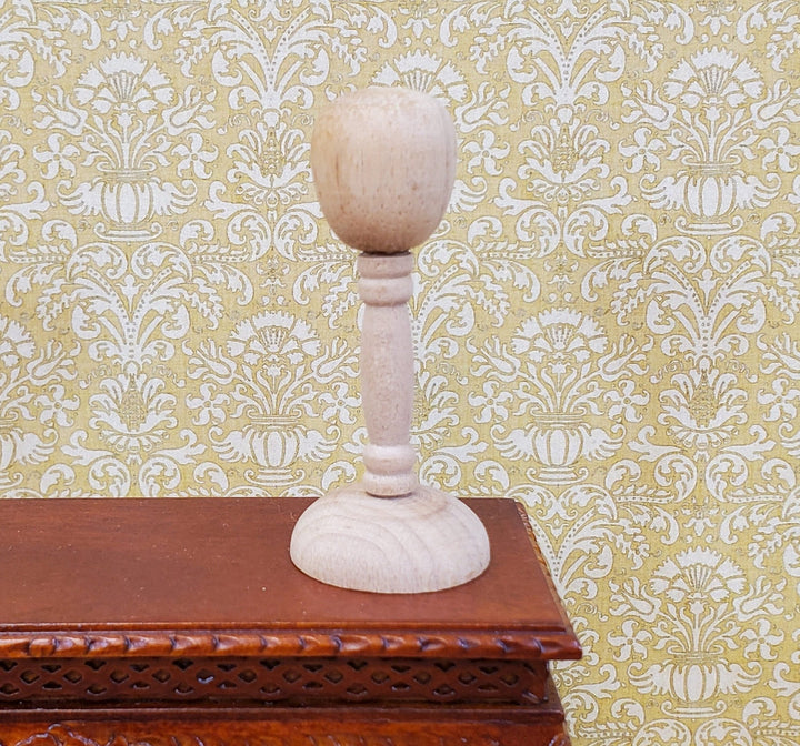 Dollhouse Hat Stand Wood 2" Tall 1:12 Scale Miniature - Miniature Crush