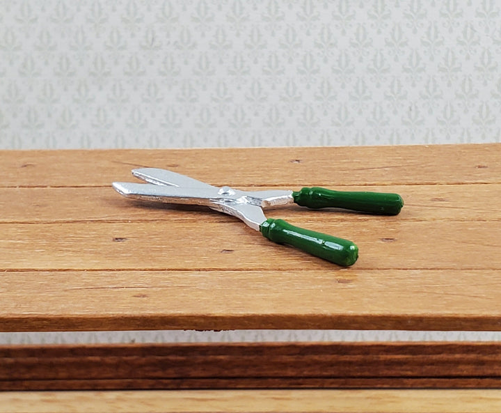 Dollhouse Hedge Clippers Metal Miniature Garden Accessories Tools 1:12 Sale - Miniature Crush