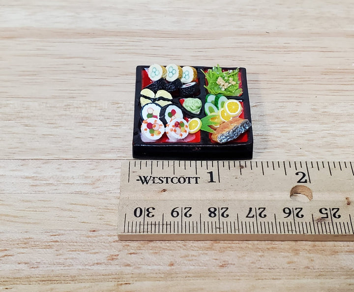 Dollhouse Japanese Sushi Miniature Food Seafood Grocer Grocery Store - Miniature Crush