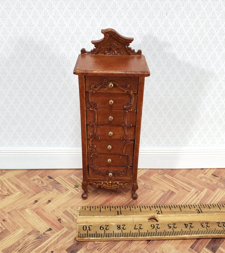 Dollhouse JBM Lingerie or Jewelry Dresser Chest Tall 1:12 Scale Miniature Furniture - Miniature Crush