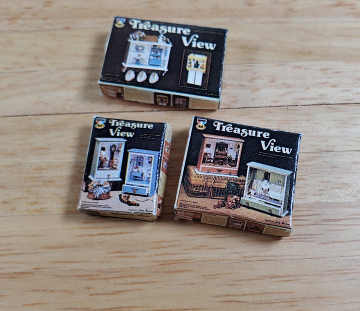 Dollhouse KIT Boxes Treasure View Rooms (Empty) 1:12 Scale Miniatures Gifts - Miniature Crush