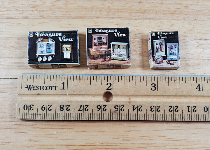 Dollhouse KIT Boxes Treasure View Rooms (Empty) 1:12 Scale Miniatures Gifts - Miniature Crush