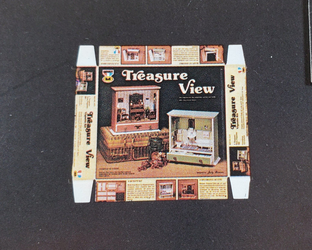 Dollhouse KIT Boxes Treasure View Rooms (Empty) 1:12 Scale Miniatures Gifts - Miniature Crush