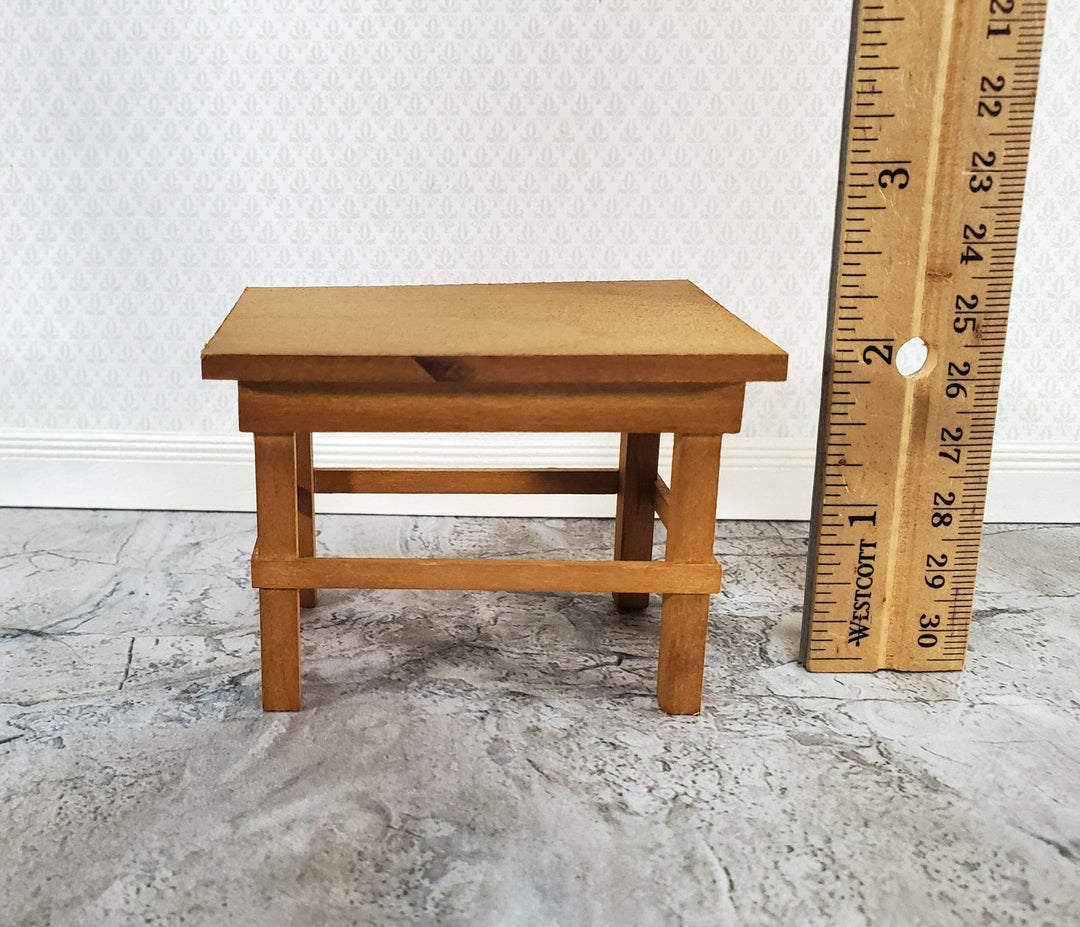 Dollhouse Kitchen Prep or Craft Table Wood 1:12 Scale Miniature Furniture by Reutter - Miniature Crush