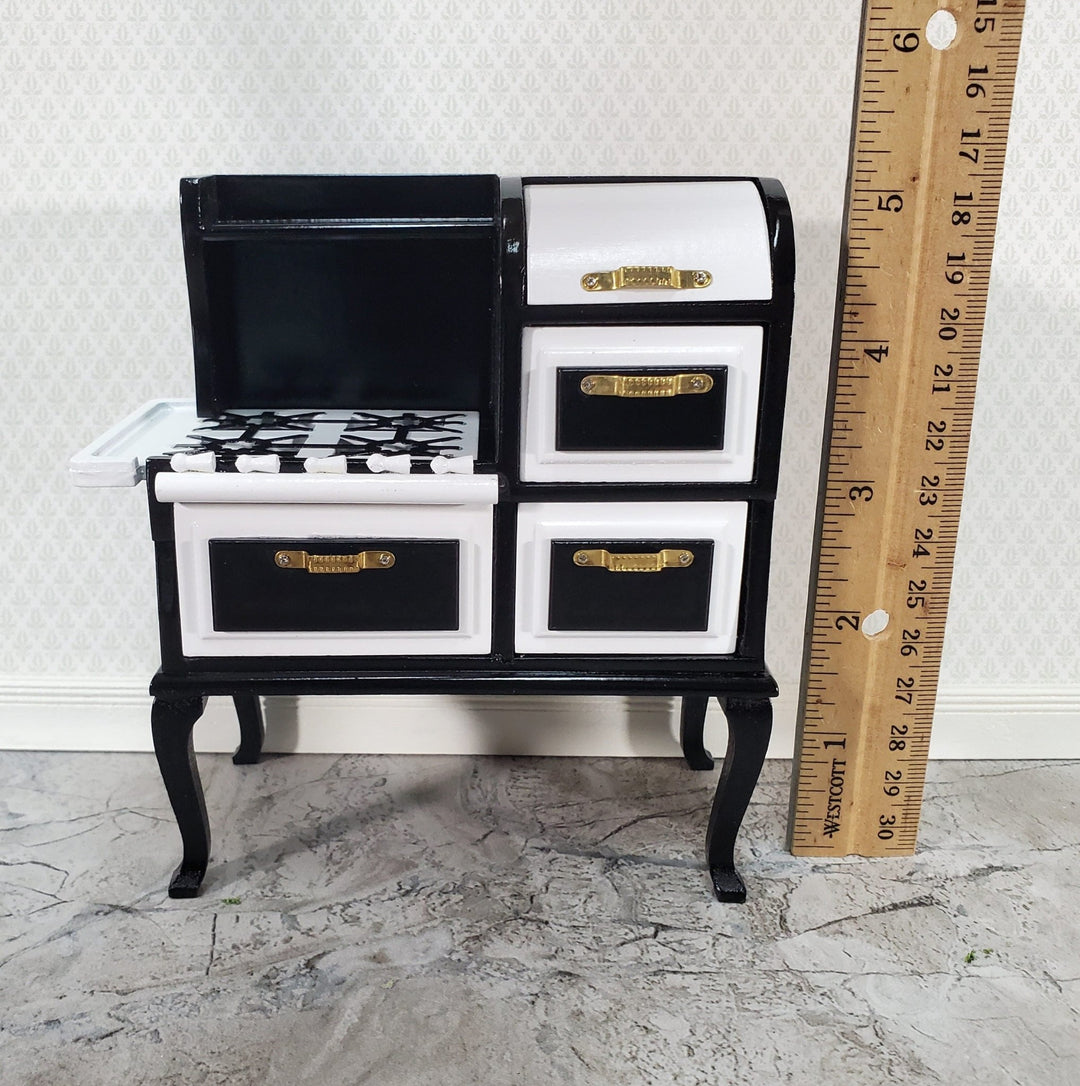 Dollhouse Miniature Stove Oven Small Victorian 1:12 Scale Kitchen Cast  Resin - Miniature Crush