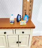 Dollhouse Laundry Detergent Bleach Fabric Softener 1:12 Scale Miniature Laundry Room Decor - Miniature Crush