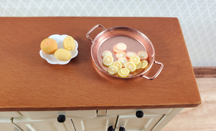 Dollhouse Lemon and Orange Slices 1:12 Scale Miniatures Kitchen Food - Miniature Crush