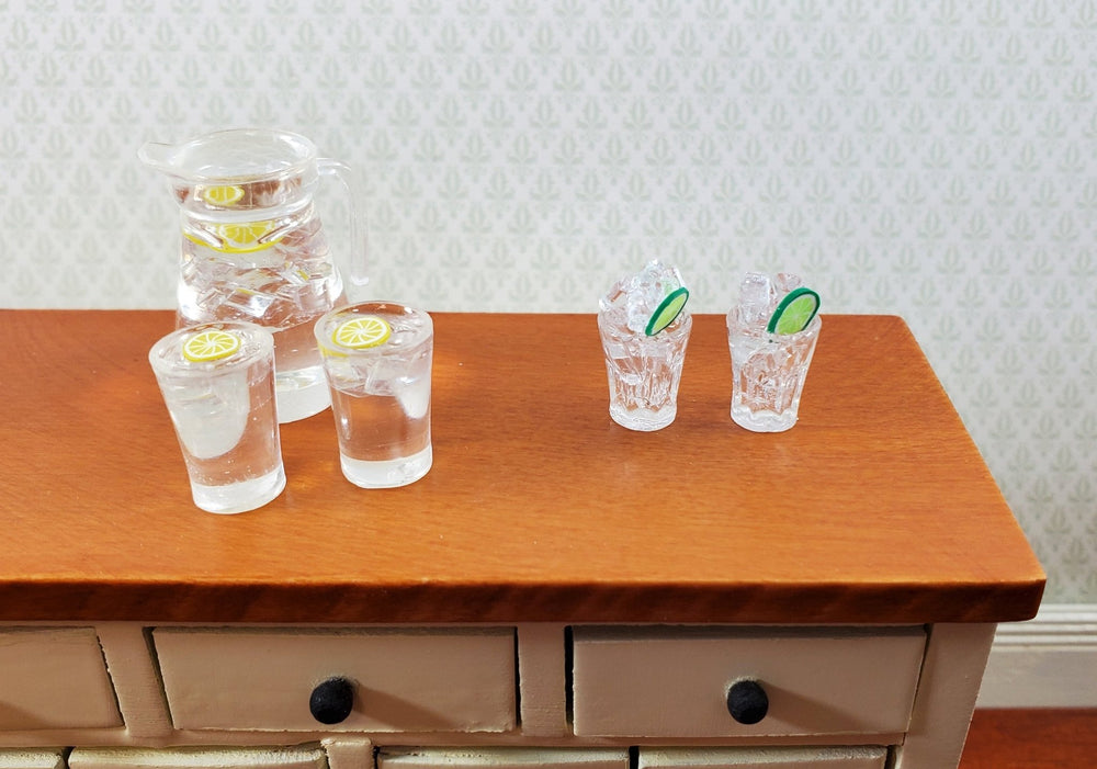 Dollhouse Lemons and Limes Round Slices 1:12 Scale Miniature Kitchen Food - Miniature Crush