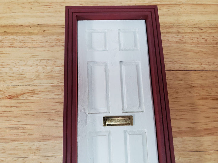 Dollhouse Letter Mail Slot for Exterior Door Opens Closes 1:12 Scale Gold Brass Metal - Miniature Crush